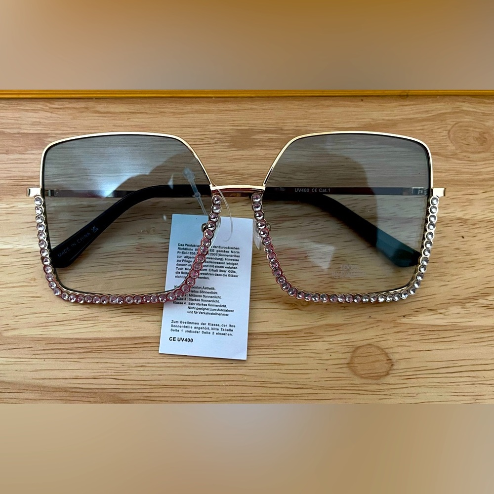 70s Oversized Metal Frame Sunglasses in Silver